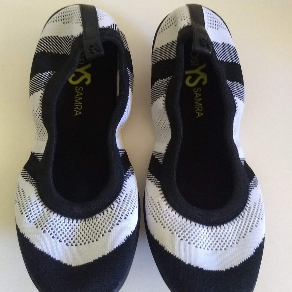 Yosi Samra Flats Size 7 Camillia Fordable Flats